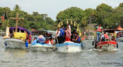  Viacrucis Acuático en las isletas de Granada