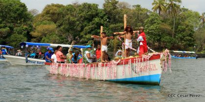  Viacrucis Acuático en las isletas de Granada
