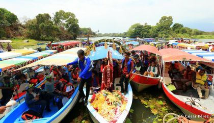  Viacrucis Acuático en las isletas de Granada