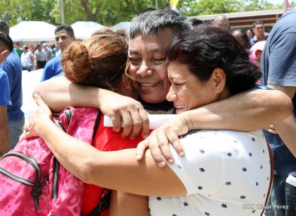 Gobierno de Nicaragua les otorgó el beneficio legal de convivencia familiar 