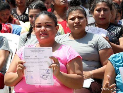 Gobierno de Nicaragua les otorgó el beneficio legal de convivencia familiar 