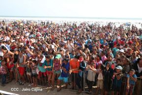 Veraneantes disfrutan de las playas de Pochomil y Masachapa