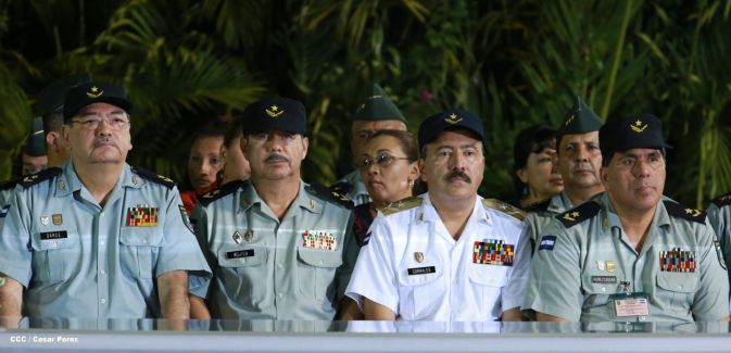 Daniel y Rosario presiden XVIII acto de graduación de cadetes del Ejército
