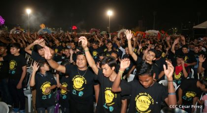 ¡Nicaragua alaba a Dios! ¡Aleluya! ¡Gloria a Dios para siempre!