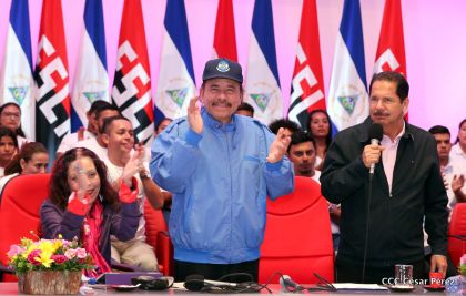 Nicaragüenses conmemoran Aniversario de Tomás Borge y el Día Internacional de los Trabajadores