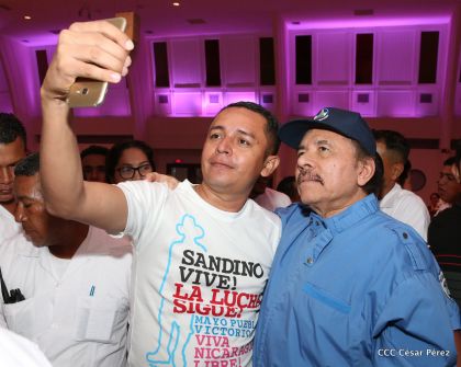 Nicaragüenses conmemoran Aniversario de Tomás Borge y el Día Internacional de los Trabajadores