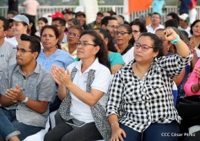 Acto en homenaje del Día de la Dignidad Nacional
