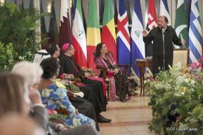  Nuevos embajadores entregaron cartas credenciales al presidente Daniel Ortega