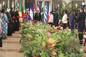  Nuevos embajadores entregaron cartas credenciales al presidente Daniel Ortega