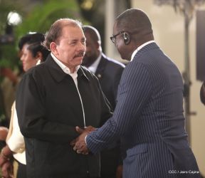  Nuevos embajadores entregaron cartas credenciales al presidente Daniel Ortega