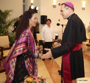  Nuevos embajadores entregaron cartas credenciales al presidente Daniel Ortega