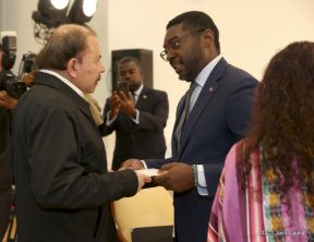  Nuevos embajadores entregaron cartas credenciales al presidente Daniel Ortega