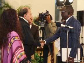  Nuevos embajadores entregaron cartas credenciales al presidente Daniel Ortega