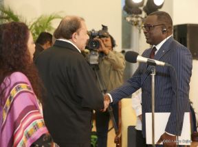  Nuevos embajadores entregaron cartas credenciales al presidente Daniel Ortega