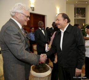  Nuevos embajadores entregaron cartas credenciales al presidente Daniel Ortega