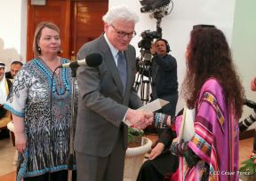  Nuevos embajadores entregaron cartas credenciales al presidente Daniel Ortega