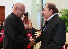  Nuevos embajadores entregaron cartas credenciales al presidente Daniel Ortega