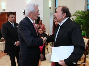  Nuevos embajadores entregaron cartas credenciales al presidente Daniel Ortega