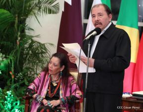  Nuevos embajadores entregaron cartas credenciales al presidente Daniel Ortega