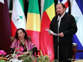  Nuevos embajadores entregaron cartas credenciales al presidente Daniel Ortega