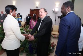  Nuevos embajadores entregaron cartas credenciales al presidente Daniel Ortega