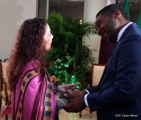  Nuevos embajadores entregaron cartas credenciales al presidente Daniel Ortega