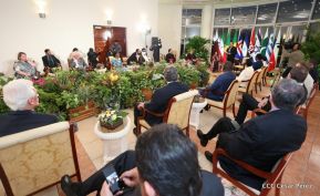  Nuevos embajadores entregaron cartas credenciales al presidente Daniel Ortega
