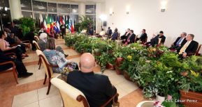  Nuevos embajadores entregaron cartas credenciales al presidente Daniel Ortega