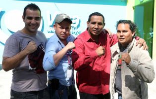 Previo verbal del combate entre "El Matador" Mayorga y "Checho" Ortiz