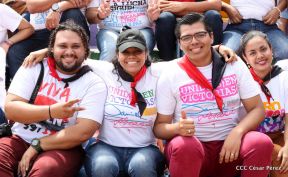 Conmemoración del 124 aniversario natal del general Augusto C. Sandino