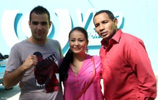 Previo verbal del combate entre "El Matador" Mayorga y "Checho" Ortiz
