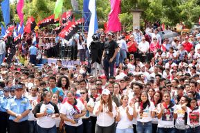 Conmemoración del 124 aniversario natal del general Augusto C. Sandino