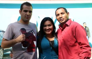 Previo verbal del combate entre "El Matador" Mayorga y "Checho" Ortiz