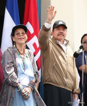 Conmemoración del 124 aniversario natal del general Augusto C. Sandino