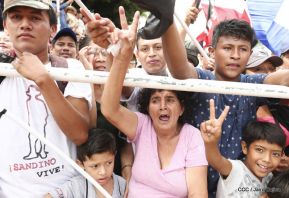 Conmemoración del 124 aniversario natal del general Augusto C. Sandino
