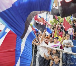 Conmemoración del 124 aniversario natal del general Augusto C. Sandino