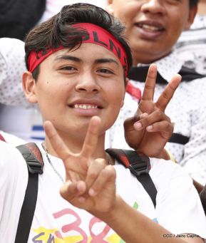 Conmemoración del 124 aniversario natal del general Augusto C. Sandino