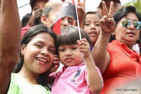 Conmemoración del 124 aniversario natal del general Augusto C. Sandino