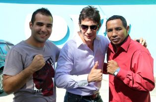 Previo verbal del combate entre "El Matador" Mayorga y "Checho" Ortiz