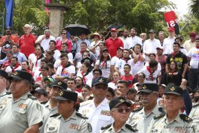 Conmemoración del 124 aniversario natal del general Augusto C. Sandino