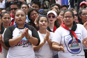 Conmemoración del 124 aniversario natal del general Augusto C. Sandino