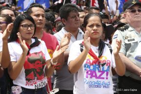 Conmemoración del 124 aniversario natal del general Augusto C. Sandino