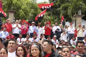 Conmemoración del 124 aniversario natal del general Augusto C. Sandino