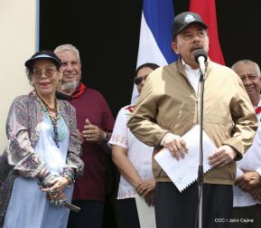 Conmemoración del 124 aniversario natal del general Augusto C. Sandino