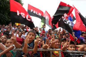 Conmemoración del 124 aniversario natal del general Augusto C. Sandino