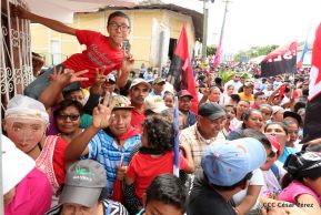 Conmemoración del 124 aniversario natal del general Augusto C. Sandino