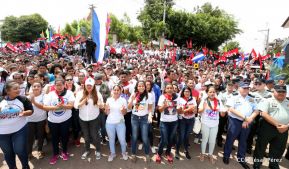 Conmemoración del 124 aniversario natal del general Augusto C. Sandino