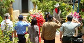 Conmemoración del 124 aniversario natal del general Augusto C. Sandino