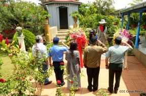 Conmemoración del 124 aniversario natal del general Augusto C. Sandino