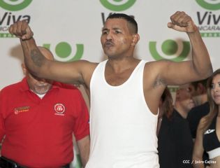 Pesaje de Ricardo El Matador Mayorga y Checho Ortiz